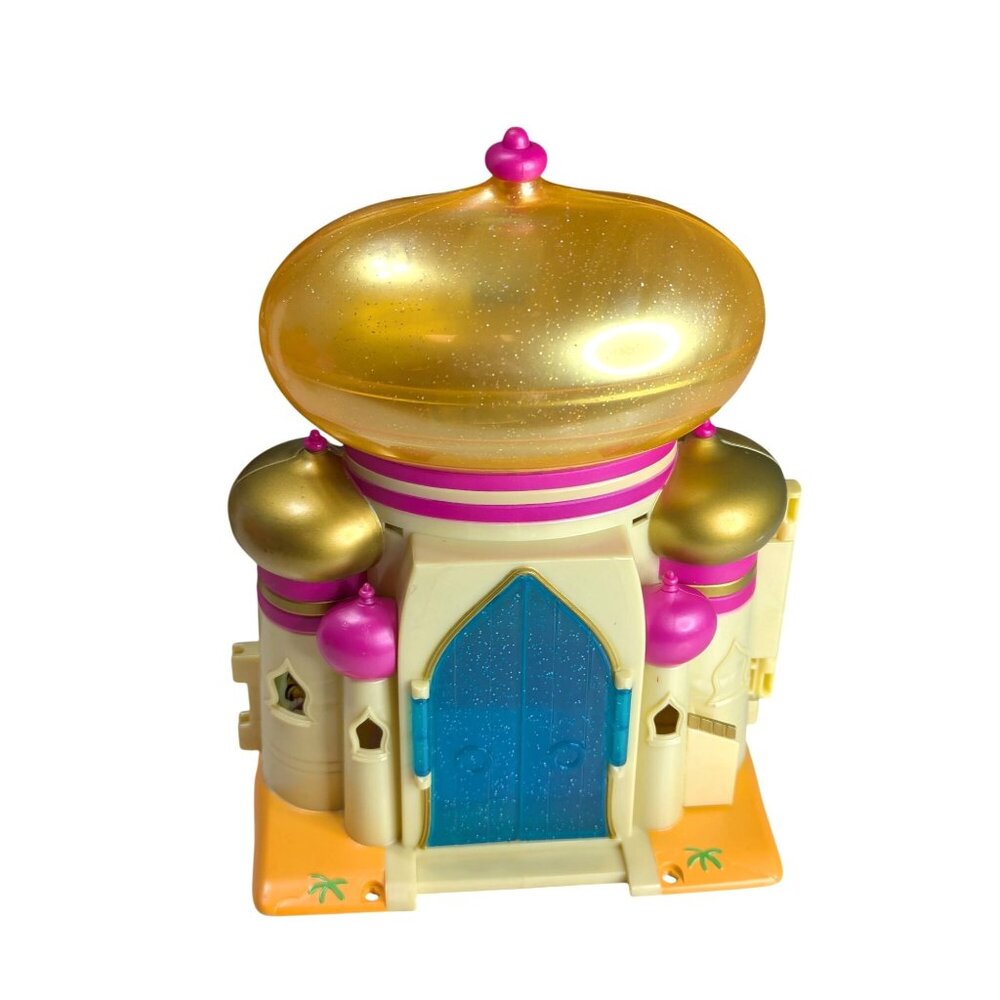 Disney Jasmine Aladdin Royal Boutique Magical Market Playset With Glittery Dome